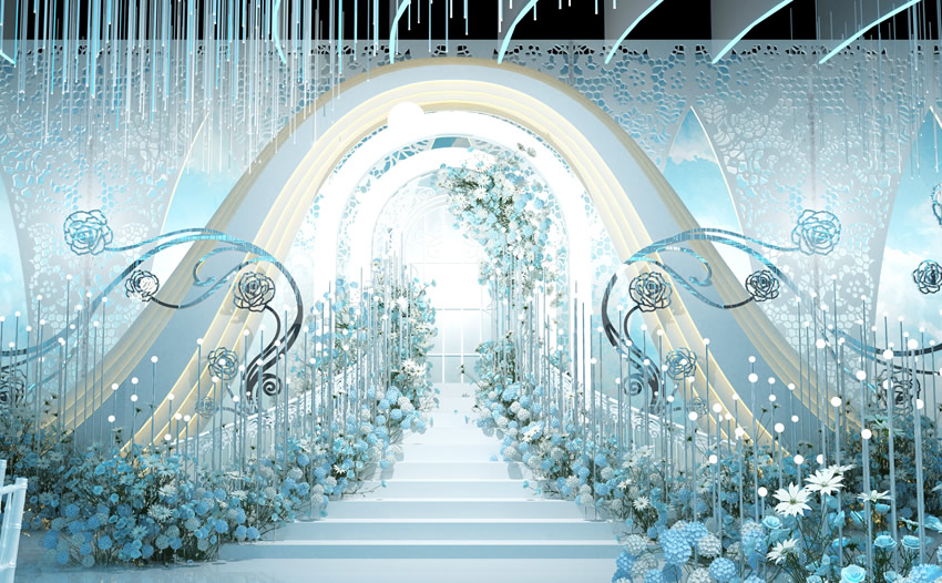 拱墅釡香烙馍村水晶厅效果展示